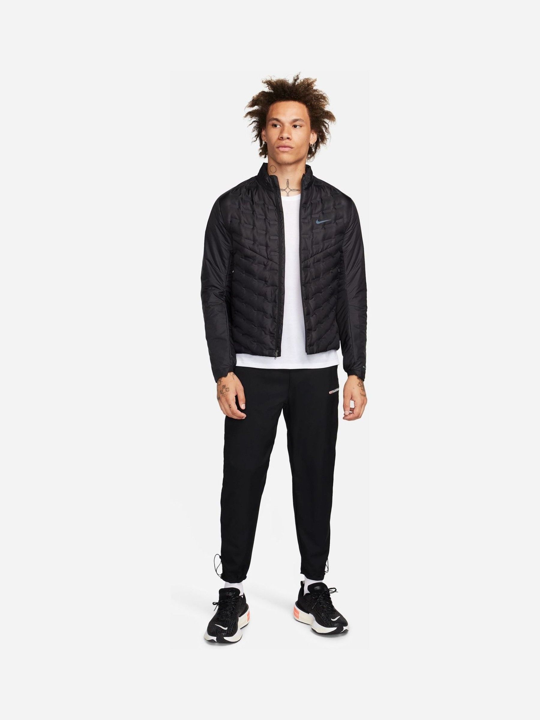 Buy Nike Black Therma-FIT ADV AeroLoft Repel Down Running Jacket