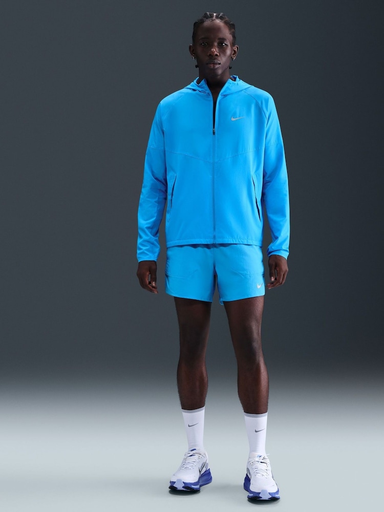 Nike Hero Blue Repel Miler Running Jacket - Image 1 of 8