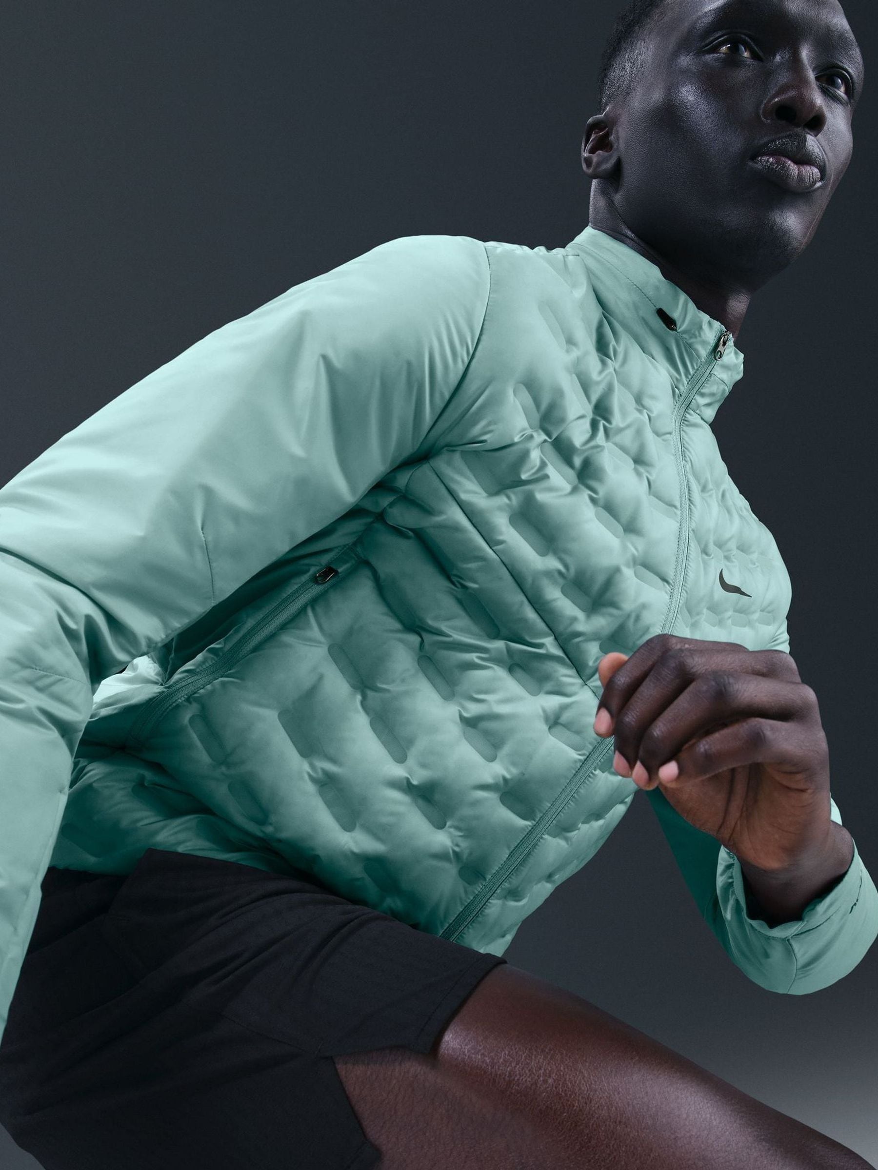 Comprar Canhão Verde - Jaqueta de corrida Nike Therma-FIT ADV