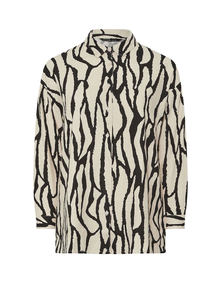Evans Black/Grey Rich Shirt - Image 5 of 5