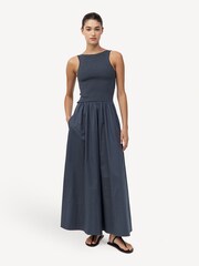 St Agni Grey Bateau Cut Out Dress - Image 1 of 6