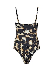 Star by Julien MacDonald Black Printed Swimsuit - Image 2 of 2
