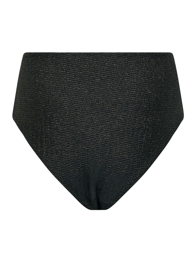 Star by Julien MacDonald Black Metallic Bikini Bottoms - Image 3 of 3 Star by Julien MacDonald Black Metallic Bikini Bottoms - Image 3 of 3