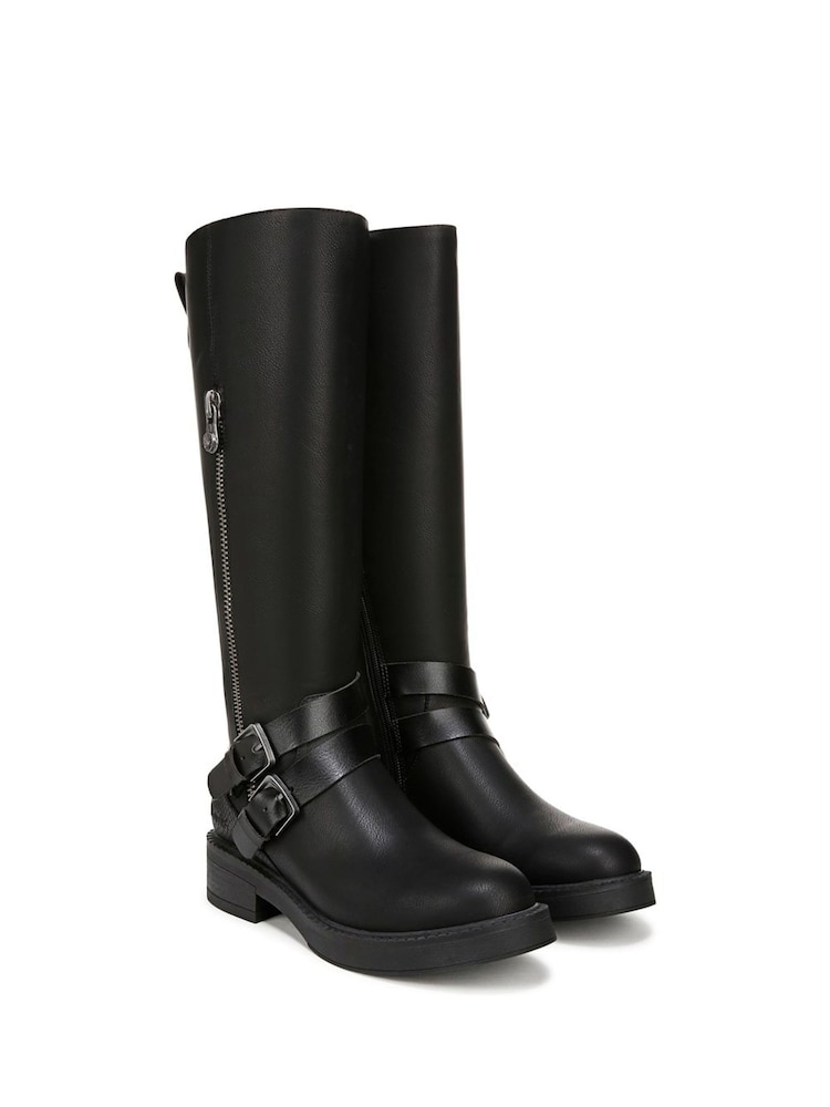 Blowfish Malibu Virtue 2 Buckle Black Boots - Image 2 of 3