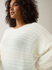 Evans Blue Batwing Jumper - Image 4 of 5