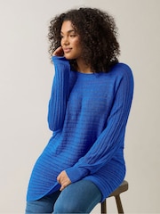 Evans Blue Batwing Jumper - Image 1 of 5