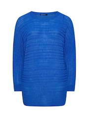 Evans Blue Batwing Jumper - Image 5 of 5