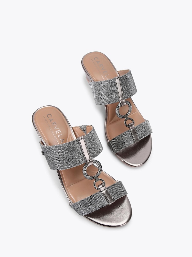 Carvela Comfort Arletta Mid Wedge Sandals - Image 1 of 3