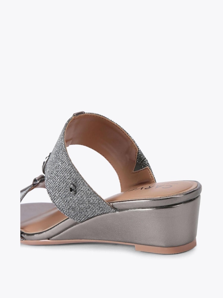 Carvela Comfort Arletta Mid Wedge Sandals - Image 2 of 3