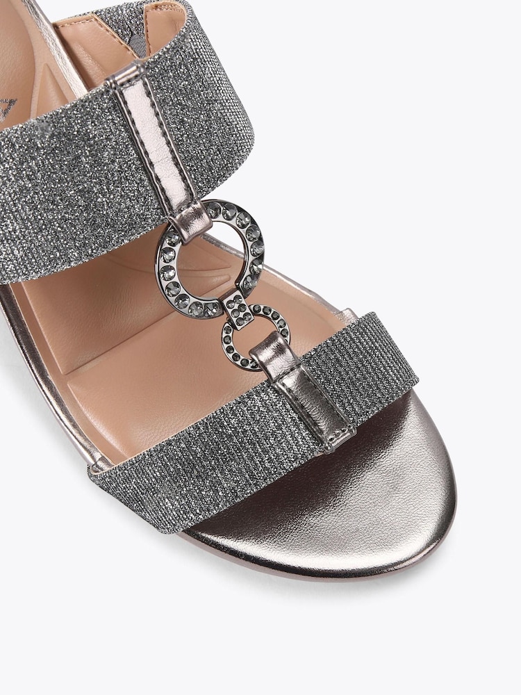 Carvela Comfort Arletta Mid Wedge Sandals - Image 3 of 3