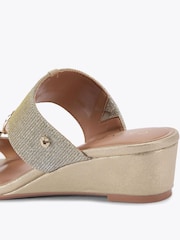Carvela Comfort Arletta Mid Wedge Sandals - Image 3 of 3