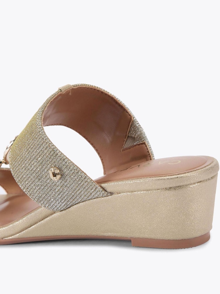 Carvela Comfort Arletta Mid Wedge Sandals - Image 3 of 3