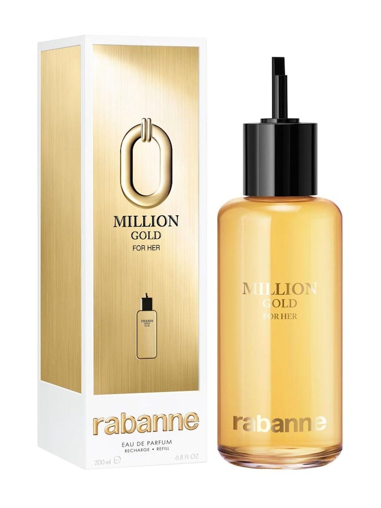 Rabanne Million Gold For Her Eau de Parfum Refill - Image 2 of 5 Rabanne Million Gold For Her Eau de Parfum Refill - Image 2 of 5
