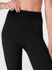 Sweaty Betty Black Animal Base Layer Leggings - Image 6 of 8