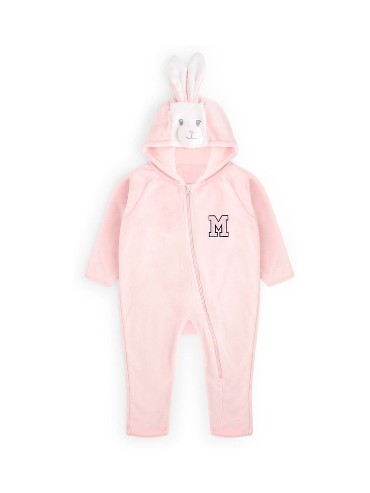 Personalised Baby/Toddler Bunny All-In-One by Alphabet - Image 1 of 5