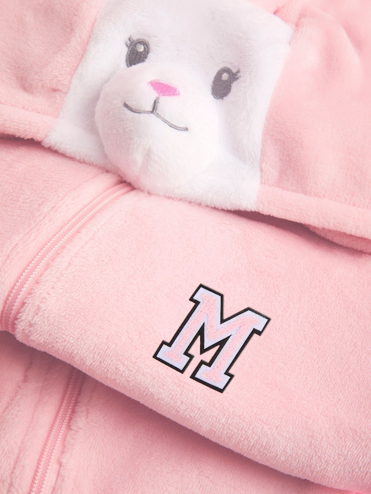 Personalised Baby/Toddler Bunny All-In-One by Alphabet - Image 4 of 5