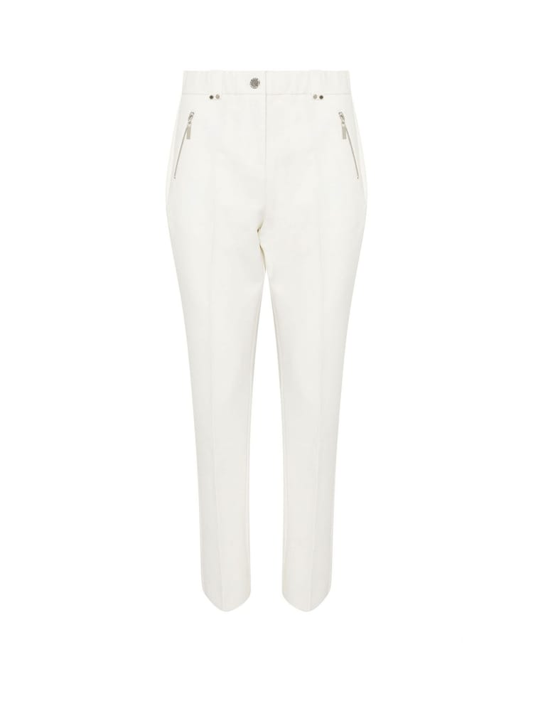 Star by Julien MacDonald White Zip Detail Tapered Trousers - Image 5 of 5
