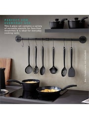 Swan 6 Piece Black Stealth Kitchen Tool Set - Image 4 of 9