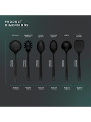 Swan 6 Piece Black Stealth Kitchen Tool Set - Image 5 of 9