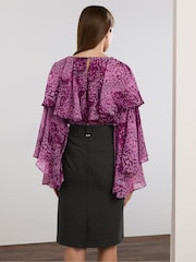 Star by Julien MacDonald Black Shaping Pencil Skirt - Image 2 of 6