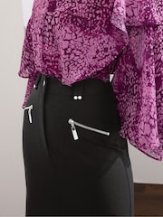 Star by Julien MacDonald Black Shaping Pencil Skirt - Image 5 of 6