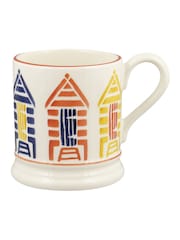 Emma Bridgewater Cream Beach Hut 1/2 Pint Mug - Image 2 of 5