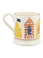 Emma Bridgewater Cream Beach Hut 1/2 Pint Mug - Image 4 of 5