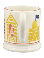 Emma Bridgewater Cream Beach Hut 1/2 Pint Mug - Image 5 of 5