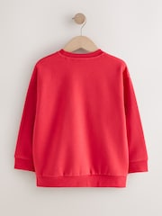 Red White Christmas Crew Sweatshirt (3-16yrs) - Image 5 of 7