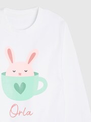 Personalised Kids Bunny Sweatshirt by Dollymix - Image 2 of 4