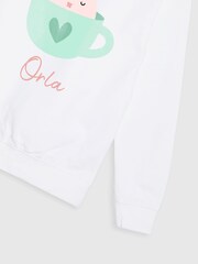 Personalised Kids Bunny Sweatshirt by Dollymix - Image 4 of 4