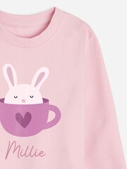 Personalised Kids Easter Bunny Sweatshirt by Dollymix - Image 1 of 3