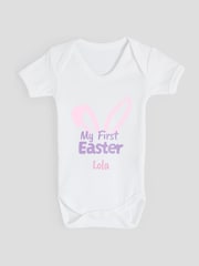 Personalised My First Easter 100% Cotton Bodysuit by Dollymix - Image 1 of 4