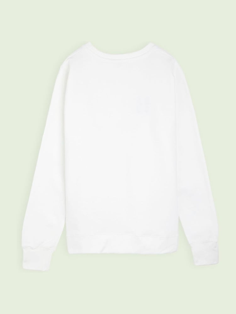 Personalised Womens Floral Print Bunny Sweatshirt by Stitch Style - Image 2 of 4