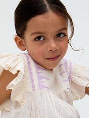 Raffya Cream Marianna 100% Cotton Blouse - Image 4 of 5