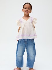 Raffya Cream Marianna 100% Cotton Blouse - Image 5 of 5