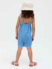 Raffya Rachel Embroidered 100% Cotton Romper - صورة 2 من 4