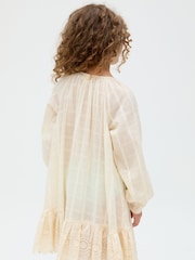 Raffya Olivia Window Payne Check 100% Cotton Dress - Imagen 1 de 5
