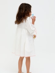 Raffya Cream Arrabella Mini Dress - Image 2 of 6