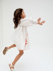 Raffya Cream Arrabella Mini Dress - Image 4 of 6