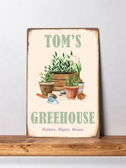 Personalised Garden Metal Sign by Loveabode - Image 4 of 4