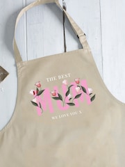 Loveabode MUM Natural Personalised Apron - Image 2 of 4