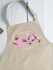 Loveabode MUM Natural Personalised Apron - Image 4 of 4