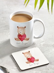 Personalised Mug & Coaster Set by Loveabode - Image 1 of 4