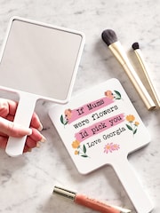 Loveabode Natural Personalised Mother Days Pick You Hand Mirror - Image 3 of 4