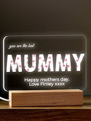 Personalised Heart in lights Night Light by Loveabode - Image 1 of 4