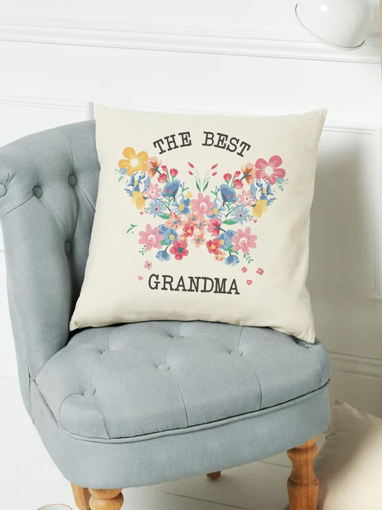 Personalised Butterfly Cushion by Loveabode - Image 2 of 4