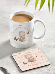 Loveabode Natural Personalised Happy Mother's Day Mug & Coaster Set - Image 1 of 4