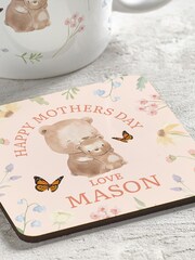 Loveabode Natural Personalised Happy Mother's Day Mug & Coaster Set - Image 4 of 4