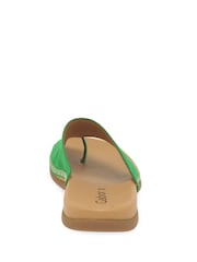 Gabor Green Lanzarote Suede Basic Sandal - Image 4 of 5